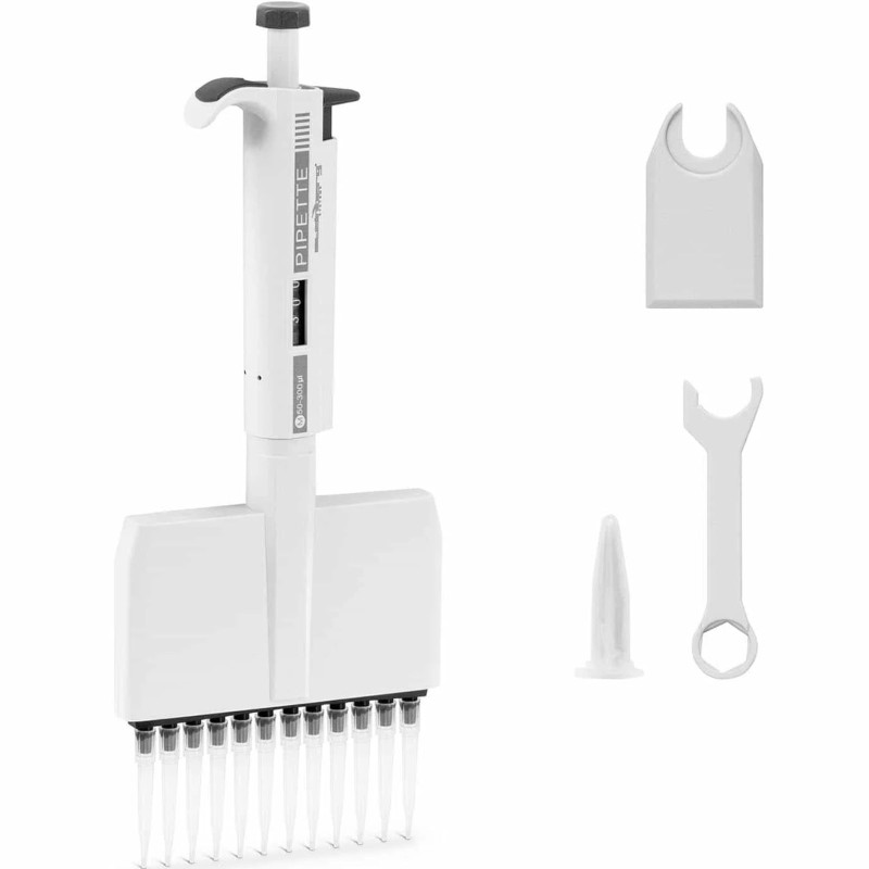 Laboratorinė pipetė 12 kanalų rankinė 0,05-0,3 ml