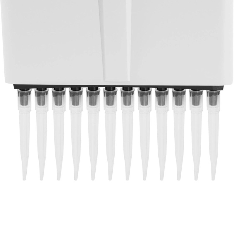 Laboratorinė pipetė 12 kanalų rankinė 0,05-0,3 ml