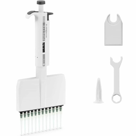 Laboratorinė pipetė 12 kanalų rankinė 0,005-0,05 ml Laboratorinė pipetė 12 kanalų rankinė 0,005-0,05 ml