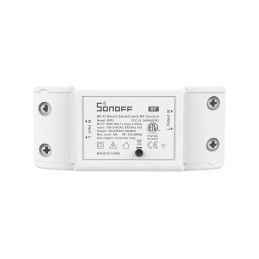Smart Wireless Switch Relay Controller WiFi 433MHz RF White RFR2