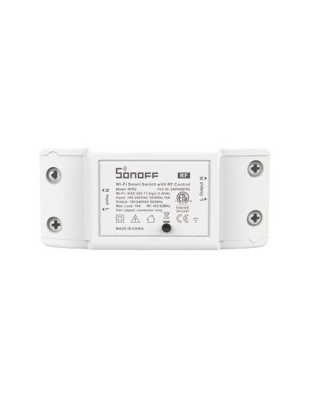 Smart Wireless Switch Relay Controller WiFi 433MHz RF White RFR2 Smart Wireless Switch Relay Controller WiFi 433MHz RF White RFR2