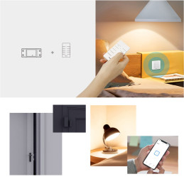 Smart Wireless Switch Relay Controller WiFi 433MHz RF White RFR2