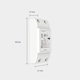 Smart Wireless Switch Relay Controller WiFi 433MHz RF White RFR2