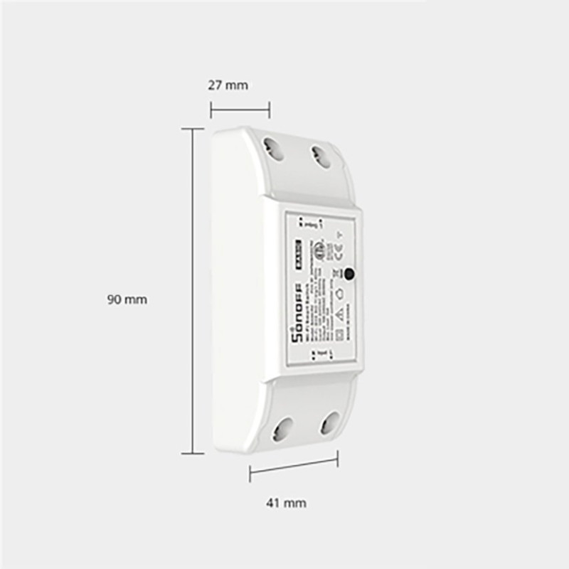 Smart Wireless Switch Relay Controller WiFi 433MHz RF White RFR2