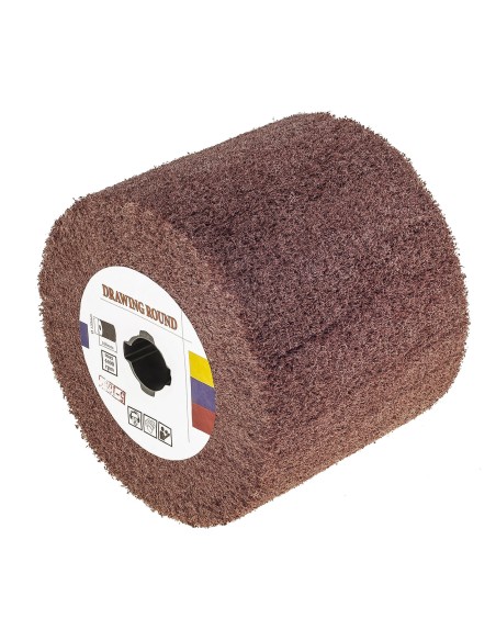 Neaustinis šlifavimo volelis šlifavimo mašinai 120x100mm grūdėtumas P180 Neaustinis šlifavimo volelis šlifavimo mašinai 120x100mm grūdėtumas P180