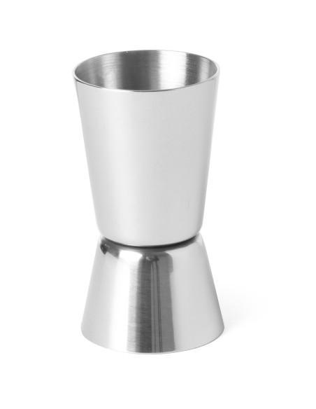 Dvipusis plieninis alkoholio matavimo puodelis 25 / 35 ml - Hendi 596715