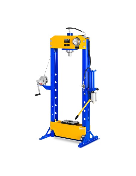Dirbtuvės hidraulinis-pneumatinis presas 50T 624 bar MSW WP-50T-P Dirbtuvės hidraulinis-pneumatinis presas 50T 624 bar MSW WP-50T-P