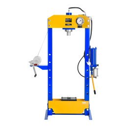 Dirbtuvės hidraulinis-pneumatinis presas 50T 624 bar MSW WP-50T-P