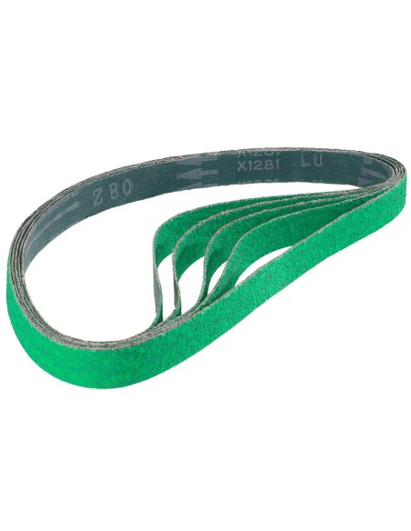 Begalinės šlifavimo juostos 20 x 760 mm grūdėtumas 80 MSW 5 vnt. Begalinės šlifavimo juostos 20 x 760 mm grūdėtumas 80 MSW 5 vnt.