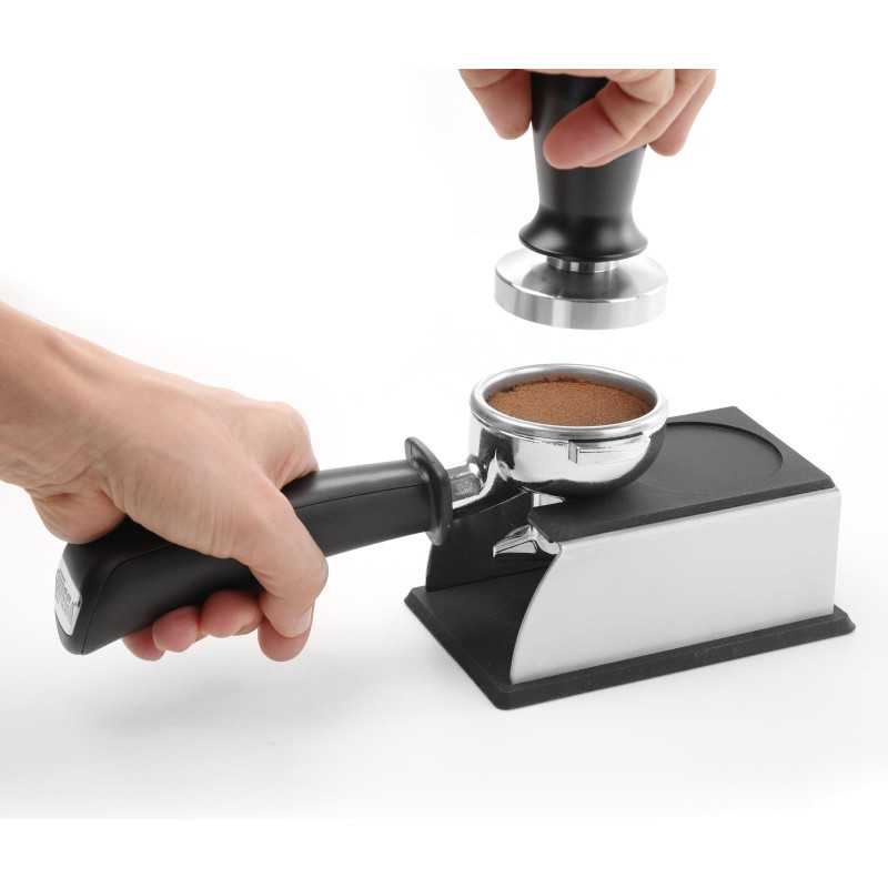 Tamsinimo stoties bazė kavos tamperio tamperiui