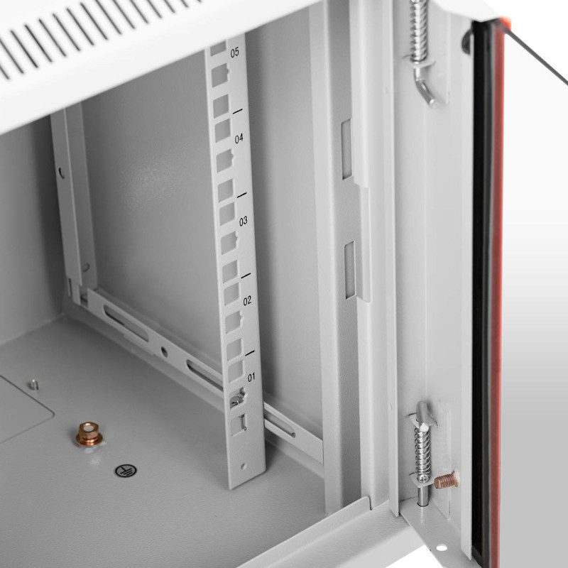 RACK serverio spintelės pakabinamas patch laidas 10'' 6U IP20 iki 75 kg 31,2x30x35 cm