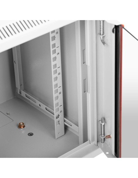 RACK serverio spintelės pakabinamas patch laidas 10'' 6U IP20 iki 75 kg 31,2x30x35 cm