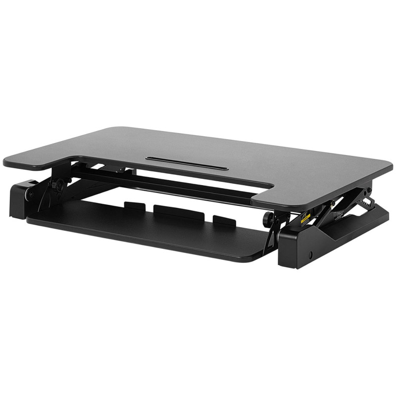 Darbo vietos stovas nešiojamojo kompiuterio monitoriui, reguliuojamas 8 aukščiais 165-415 mm iki 15 kg