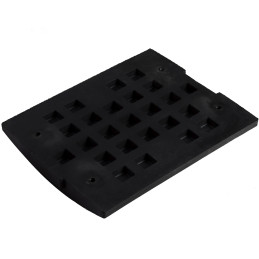 Centrinis guminis slenkstis, plotis 480x395x60mm