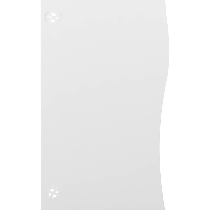 Kompiuterio stalas ant metalinio rėmo 120 x 73 cm balta ir pilka