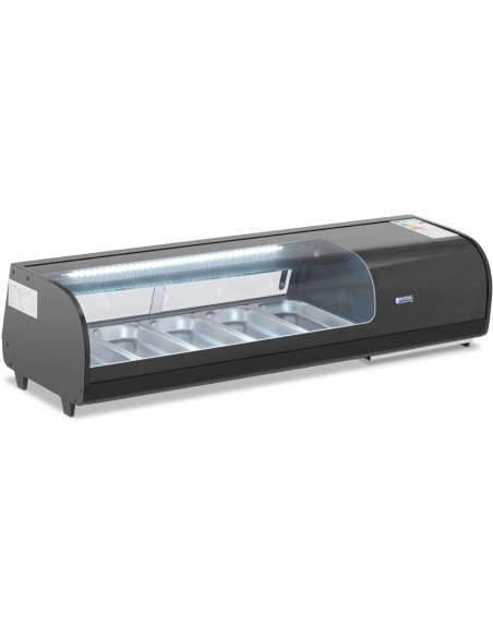 Šaldoma suši vitrina su LED apšvietimu 5 x GN 1/3