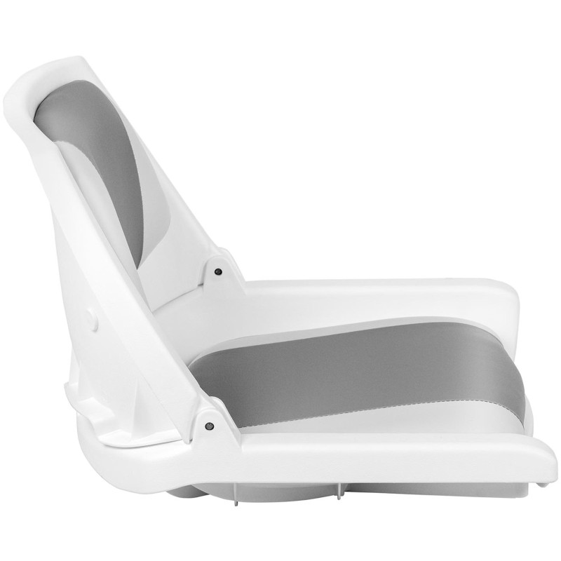 Sulankstomas fotelis motorlaivui 45 x 51 x 38 cm baltai pilka