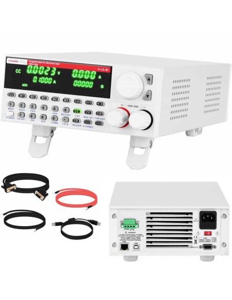 Programuojama elektroninė apkrova 0-120V 0-30A 300W USB LAN RS232 Programuojama elektroninė apkrova 0-120V 0-30A 300W USB LAN RS232