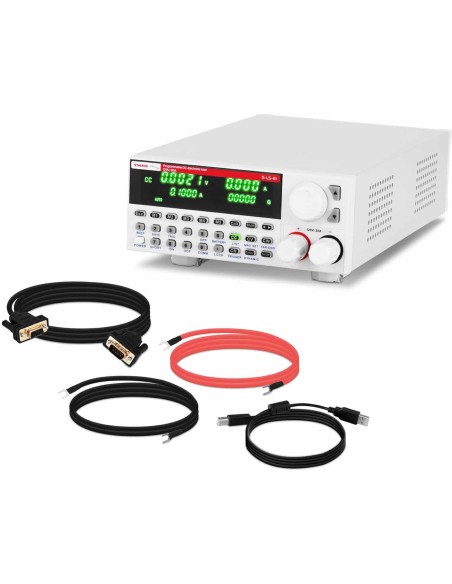 Programuojama elektroninė apkrova 0-120V 0-30A 300W USB LAN RS232 Programuojama elektroninė apkrova 0-120V 0-30A 300W USB LAN RS232