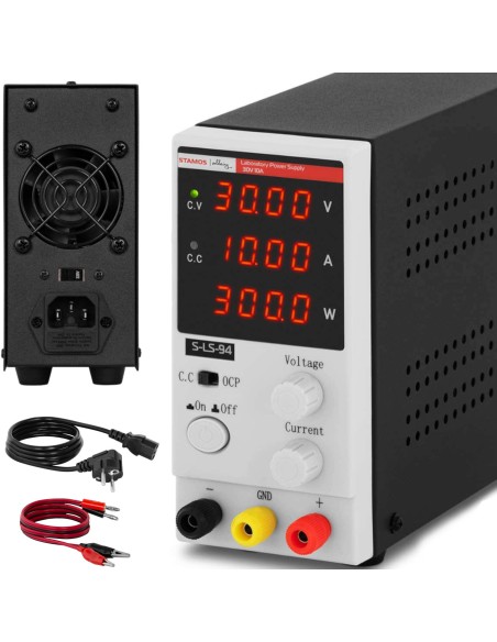 Laboratorinio aptarnavimo maitinimas 0-30 V 0-10 A DC 300 W LED Laboratorinio aptarnavimo maitinimas 0-30 V 0-10 A DC 300 W LED