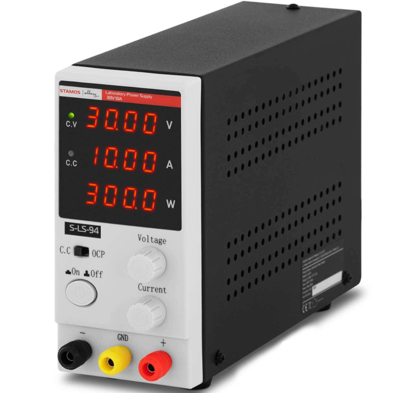 Laboratorinio aptarnavimo maitinimas 0-30 V 0-10 A DC 300 W LED