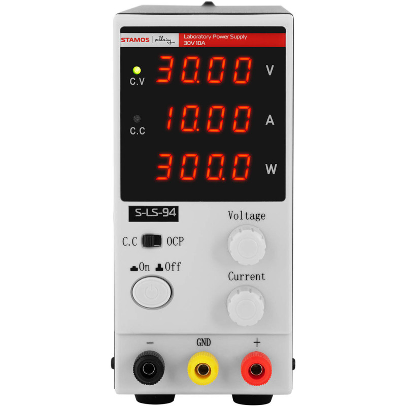 Laboratorinio aptarnavimo maitinimas 0-30 V 0-10 A DC 300 W LED