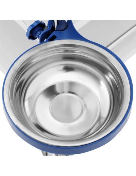 Kosmetinio gydymo laboratorinis vežimėlis iš plieno 2 lentynos 1 stalčius 55 x 60 x 86 cm 20 kg Kosmetinio gydymo laboratorinis vežimėlis iš plieno 2 lentynos 1 stalčius 55 x 60 x 86 cm 20 kg