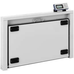 Sulankstomos laikymo platforminės svarstyklės 95 x 50 cm LCD 150 kg / 50 g