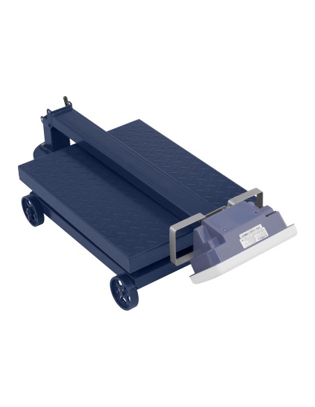 Sandėliavimo platforminės svarstyklės su ratukais SBS-PF-600/100 LCD iki 600kg Sandėliavimo platforminės svarstyklės su ratukais SBS-PF-600/100 LCD iki 600kg
