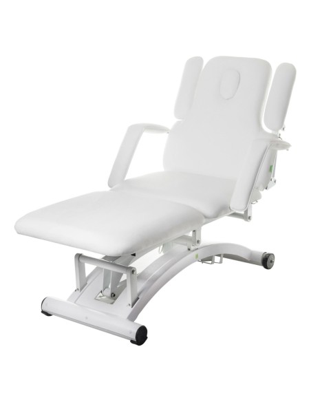 Lovos reabilitacinis masažo stalas su nuotolinio valdymo pulteliu DIVINE White Lovos reabilitacinis masažo stalas su nuotolinio valdymo pulteliu DIVINE White