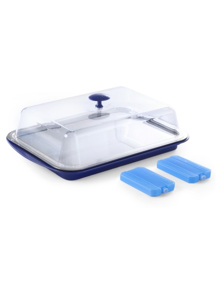 Šaldomas maisto padėklas su dangteliu 43x29cm - Hendi 424155