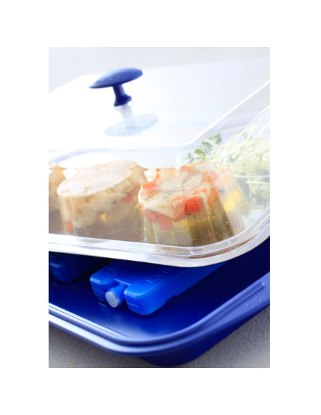 Šaldomas maisto padėklas su dangteliu 43x29cm - Hendi 424155