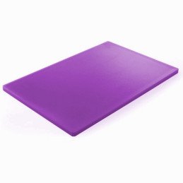 HACCP HDPE pjaustymo lenta alergiškiems žmonėms 60x40cm violetinė - Hendi 825662