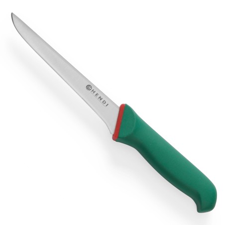 Mėsininko peilis kaulams atskirti Green Line, ilgis 380mm - Hendi 843994 Mėsininko peilis kaulams atskirti Green Line, ilgis 380mm - Hendi 843994
