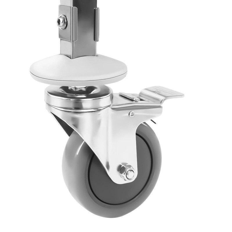 Nerūdijančio plieno maitinimo vežimėlis gastronomijai 30 x GN 1/1 RCTW-30GN.1