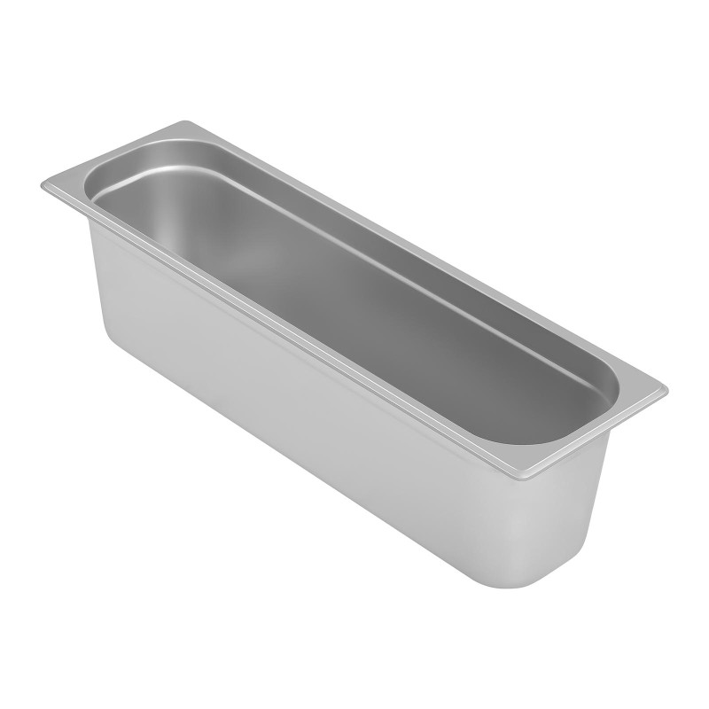 Nerūdijančio plieno maisto indas GN2/4 gylis 150 mm