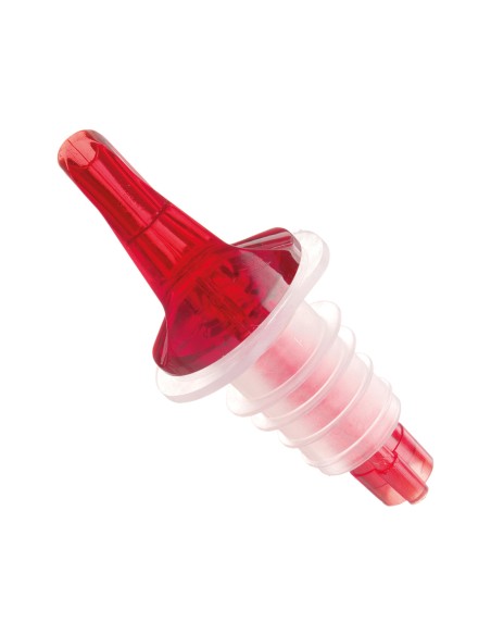 Išpylimo čiaupo dozatorius buteliams - raudonas SET 4 vnt.