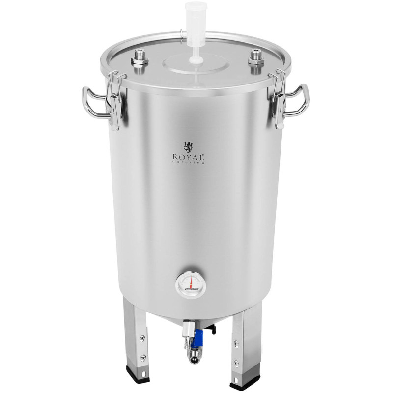 Konteinerio fermentacijos katilas alaus fermentatorius su aušintuvu 30L