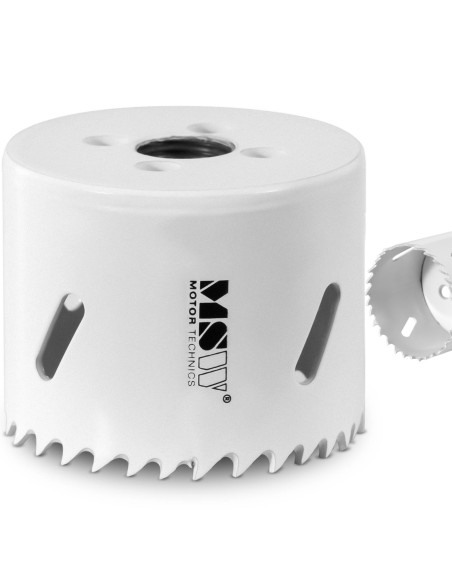 Dviejų metalų skylių pjūklo grąžtas metaliniam medienos plastikui sk. 57 mm