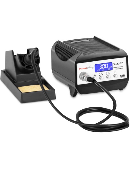 Skaitmeninė ESD LCD 150-450C 80 W litavimo stotelė Skaitmeninė ESD LCD 150-450C 80 W litavimo stotelė