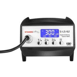 Skaitmeninė ESD LCD 150-450C 80 W litavimo stotelė