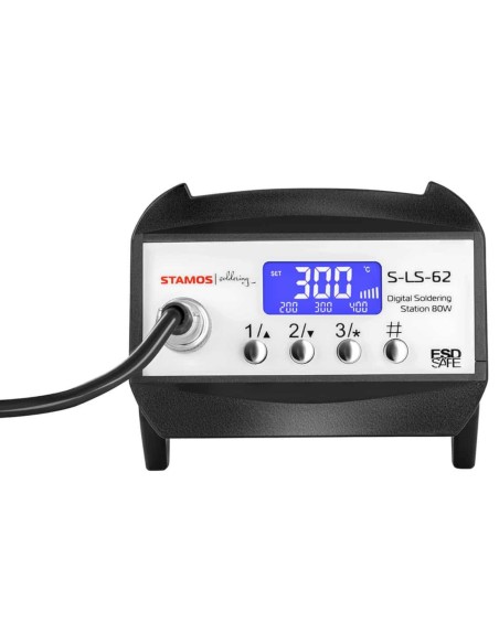 Skaitmeninė ESD LCD 150-450C 80 W litavimo stotelė Skaitmeninė ESD LCD 150-450C 80 W litavimo stotelė