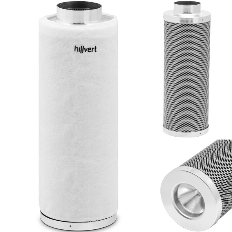 Anglies filtras su pirminiu filtru ventiliacijai 50 cm sk. 102mm iki 85C