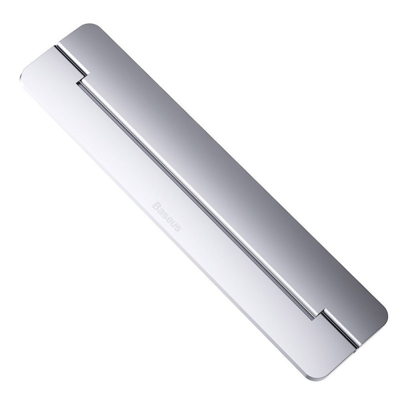 Nešiojamojo kompiuterio stovas MacBook Itin plonas sulankstomas lipnus aliuminio sidabras