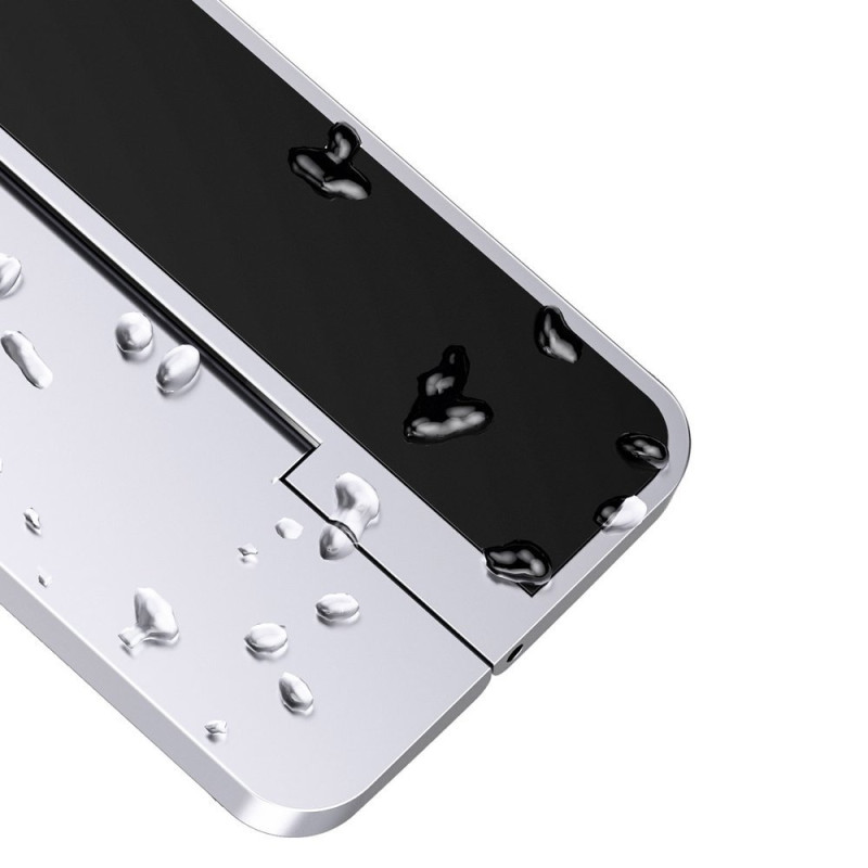 Nešiojamojo kompiuterio stovas MacBook Itin plonas sulankstomas lipnus aliuminio sidabras