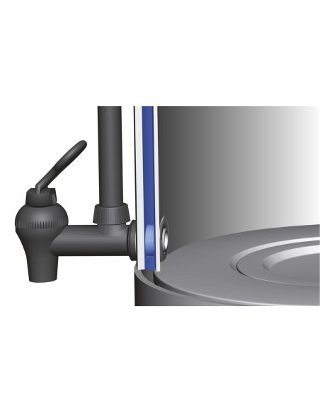 Infuser elektrinis kavos puodas dvisienis 15 L. - Hendi 211304 Infuser elektrinis kavos puodas dvisienis 15 L. - Hendi 211304