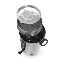 Infuser elektrinis kavos puodas dvisienis 15 L. - Hendi 211304