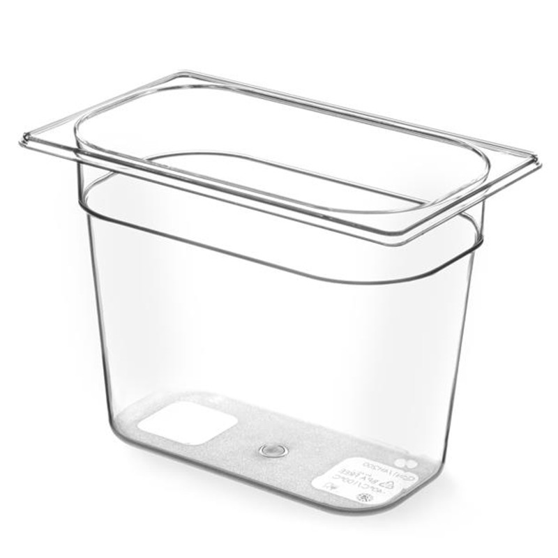 Tritan maisto konteineris be BPA GN 1/4 h 100 mm - Hendi 869529