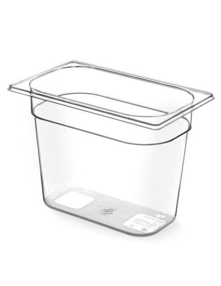 Tritan maisto konteineris be BPA GN 1/4 h 100 mm - Hendi 869529