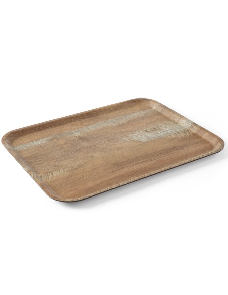 Padėklas serviravimui su medžio raštu ąžuolas 240x350mm Hendi 508916